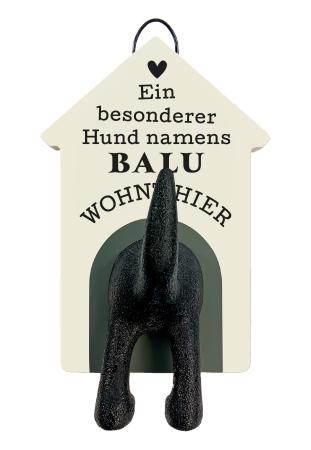 Leinenhalter für Balu - creme